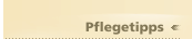 Pflegetipps